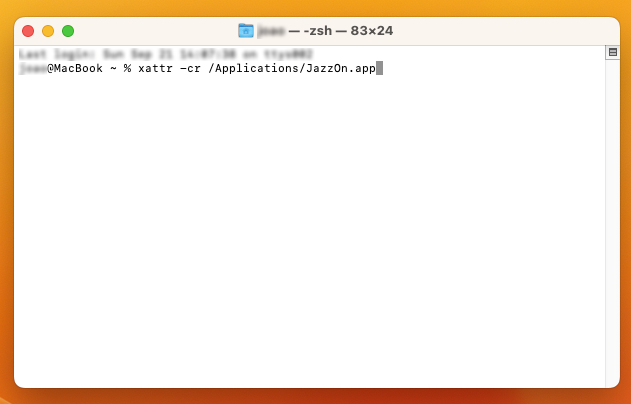 Terminal window